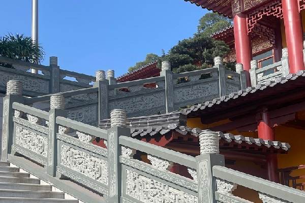 大连古建仿古石栏杆哪家好 案例展示